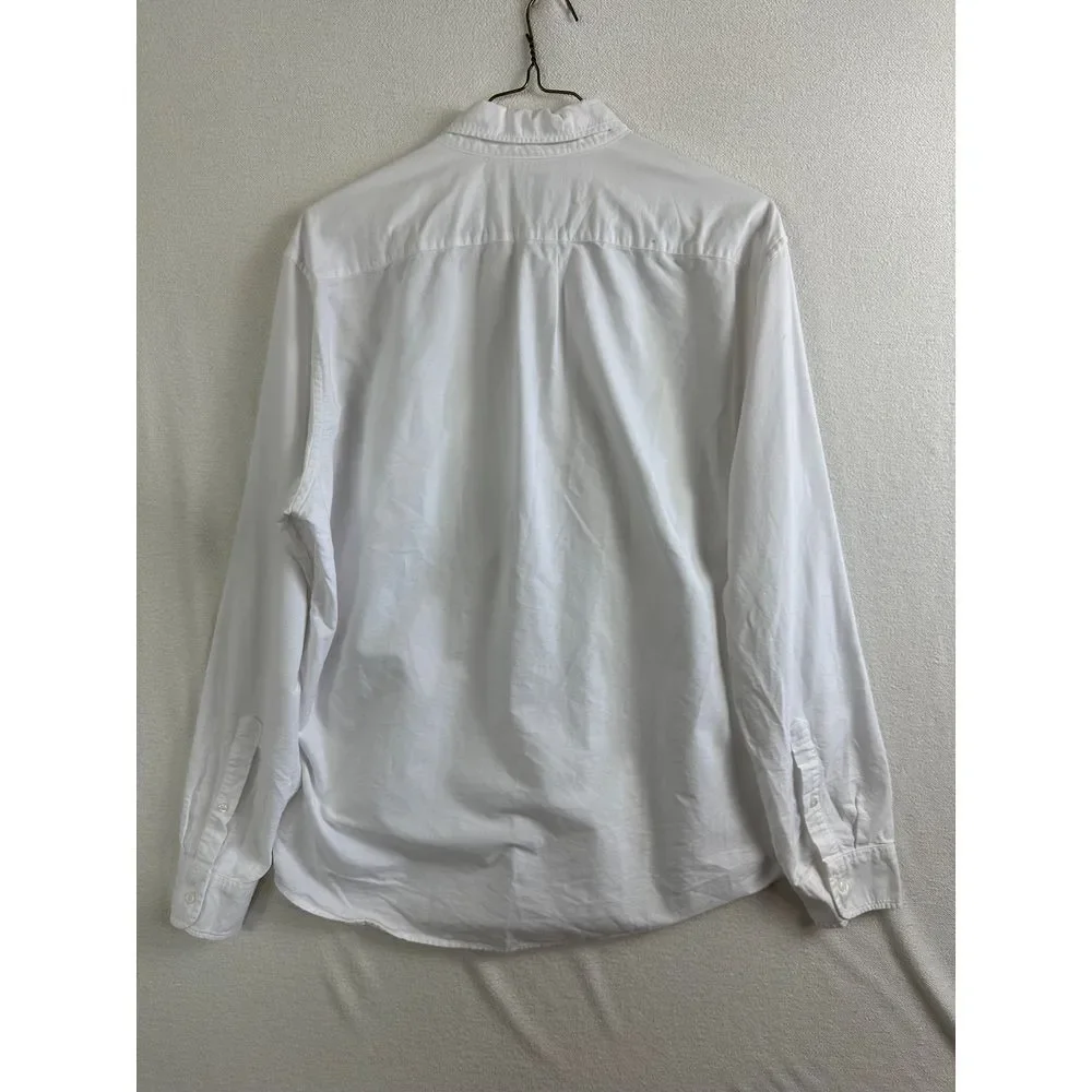 J‎ Crew Button Up Men's Extra Large Long Sleeve Flex